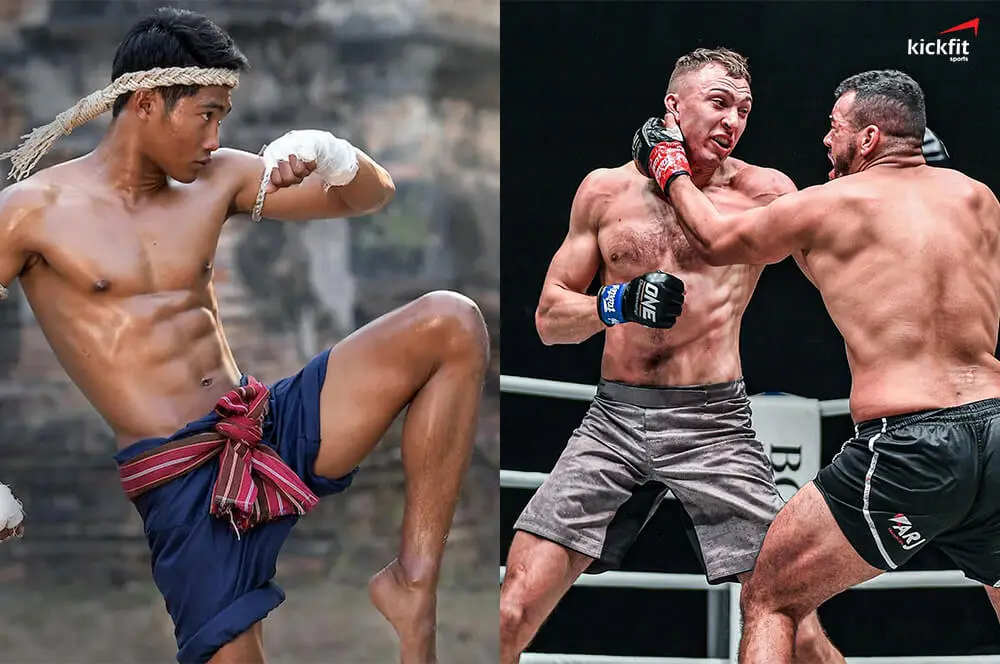 ban-cung-co-the-phan-biet-muay-thai-vs-kickboxing-nho-su-khac-biet-giua-cac-don-tan-cong