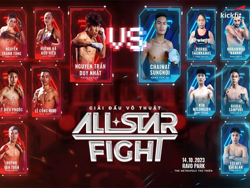 Nguyễn Trần Duy Nhất tham gia All Star Fight 2023 