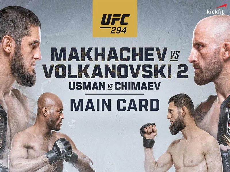 Dự đoán kết quả UFC 294: Islam Makhachev vs Alexander Volkanovski 2
