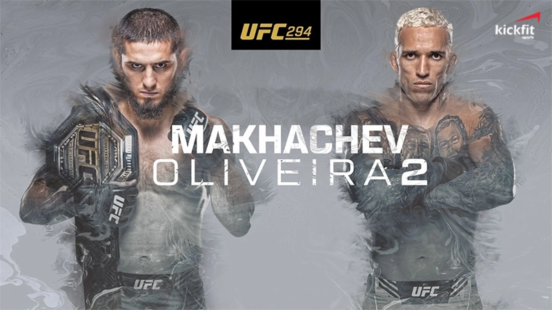 Trực tiếp UFC 294 – Trận đấu bom tấn Makhachev vs Oliveira 2