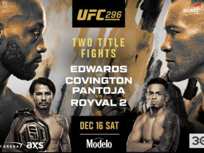 Lịch thi đấu UFC 296: Edwards vs Covington mới nhất