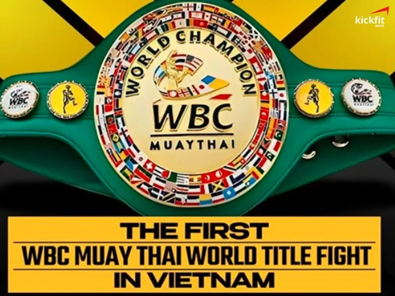 Sự kiện tranh đai WBC Muay Thái thế giới đầu tiên tại Việt Nam MTR: Call Of Honor