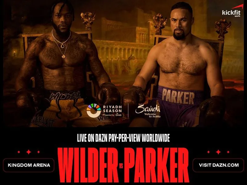 Wilder và Parker sẽ kiếm được bao nhiêu sau trận đấu tại Saudi?