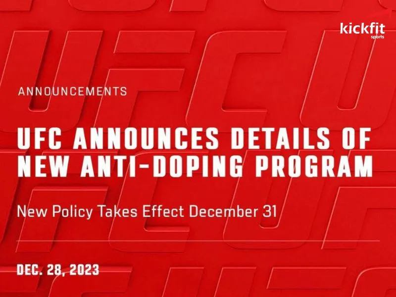 Chi tiết đầy đủ về chương trình chống doping của UFC 2024