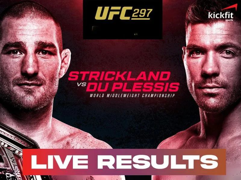 Kết quả UFC 297: Sean Strickland vs Dricus du Plessis