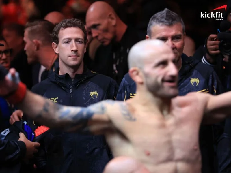 Mark Zuckerberg xuất hiện tại UFC 298 để cổ vũ cho Alexander Volkanovski