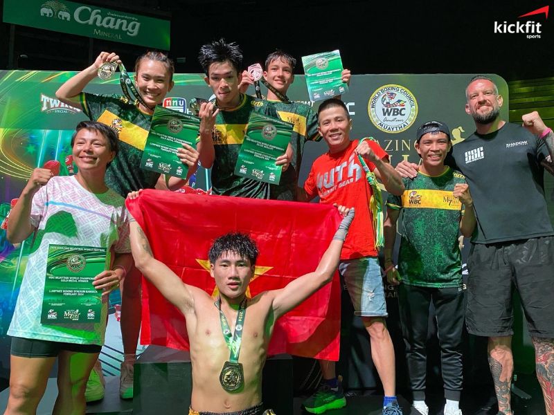 Muay Thái Việt Nam giành 2 HCV tại sự kiện Lễ hội WBC MuayThai 2024