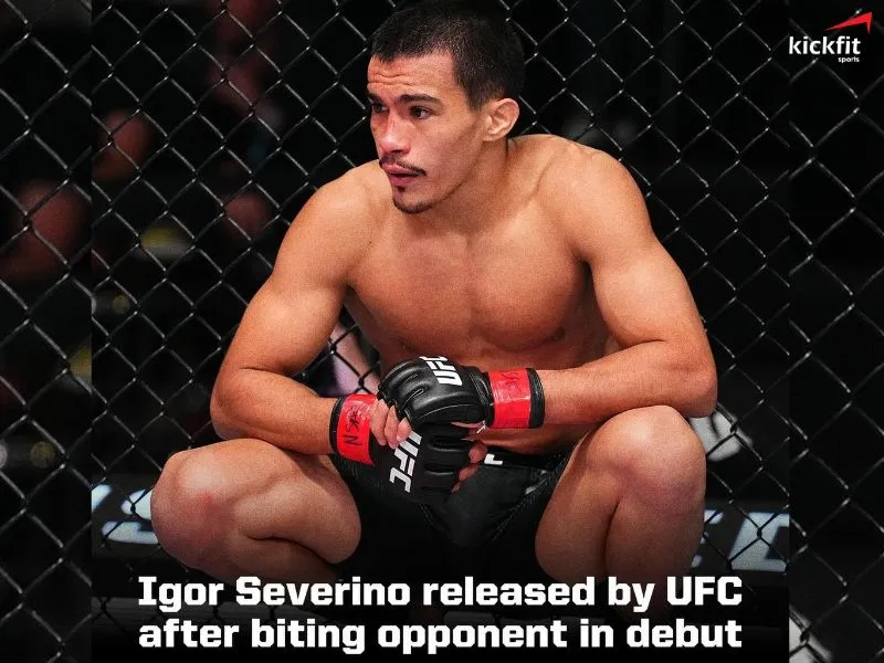 Võ sĩ Igor Severino bị đuổi khỏi UFC vì một vết cắn