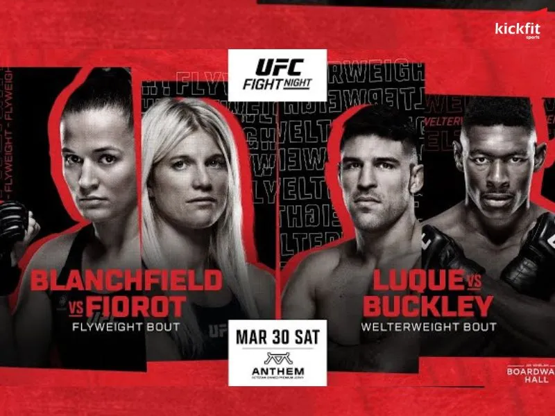 Kết quả UFC Atlantic City: Blanchfield vs Fiorot 