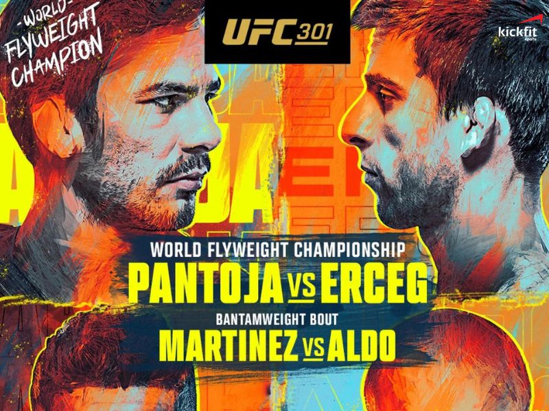 Cập nhật kết quả UFC 301: Pantoja vs Erceg 