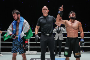Ruslan Satiev Sanzhar Zakirov ONE Fight Night 45 12