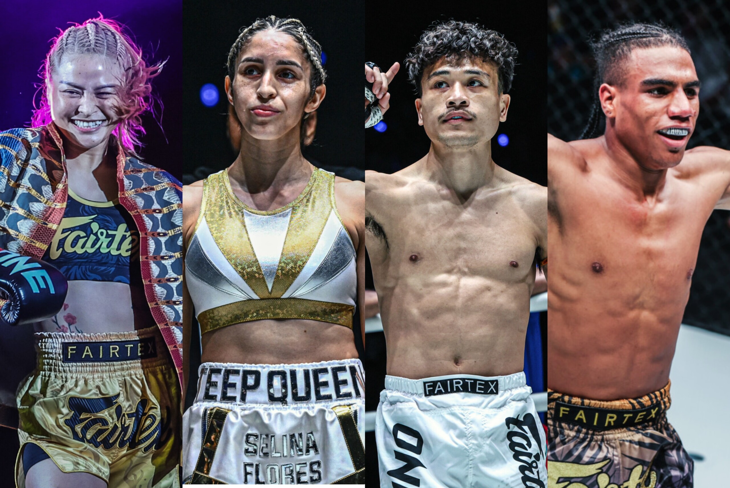 Stamp Fairtex đối đầu Selina Flores, Jaosuayai đối đầu Jordan Estupinan tại ONE Fight Night 47