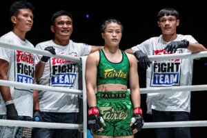 Stamp Fairtex Selina Flores ONE Fight Night 47 4