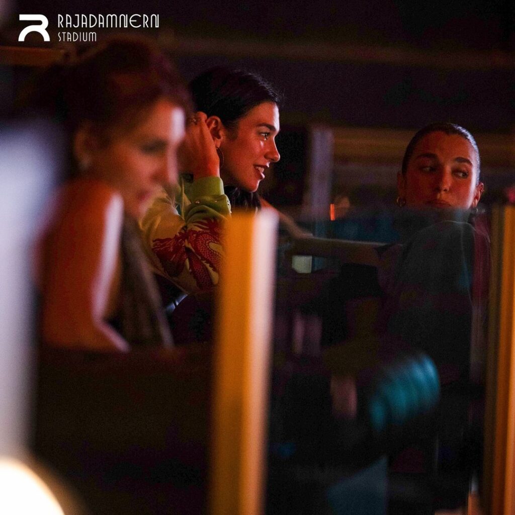 Dua Lipa Rajadamnern Stadium Bangkok Thailand Muay Thai