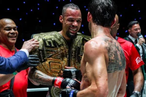 Regian Eersel vs George Jarvis at The Inner Circle 33 39