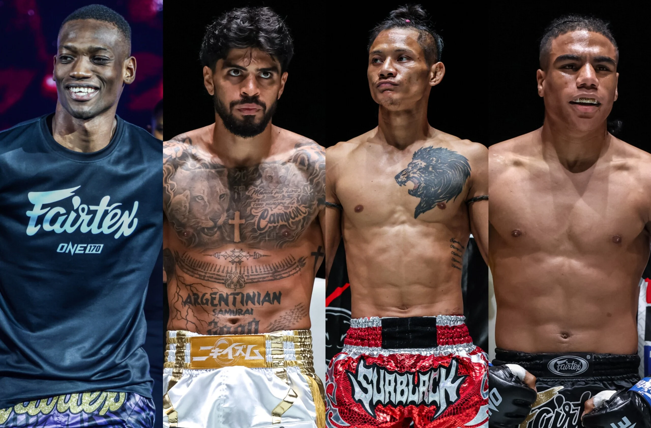 Bampara Kouyate đối đầu với Ricardo Bravo, Suablack đối đầu với Jordan Estupinan: Các trận Muay Thai được bổ sung cho ONE Fight Night 50